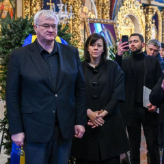 Запис у книзі пам’яті для Патріарха Філарета