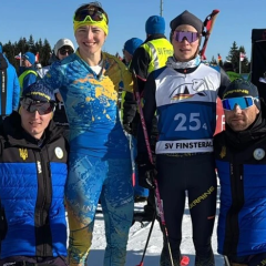 Украинские паралимпийцы с двумя бронзовыми медалями