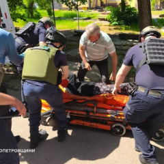 Поранені внаслідок нападу на Дніпропетровщину