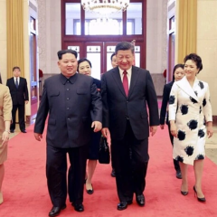 Xi Jinping in North Korea