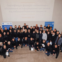 Работа 40 разминовщиков на Харьковщине