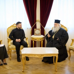 Зеленський та архієпископ Кіпру зустріч