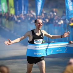 Первые победители чемпионата Украины по бегу