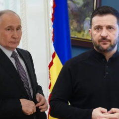 Президенты Украины и США на переговорах