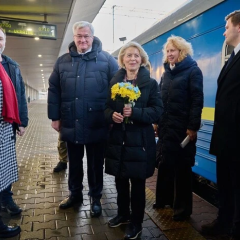 Урсула фон дер Ляєн у Києві