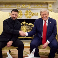 Зеленський і Трамп на зустрічі