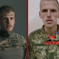 Азовець посміхається на допиті в Херсоні
