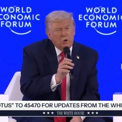 Trump meeting Zelensky in Davos