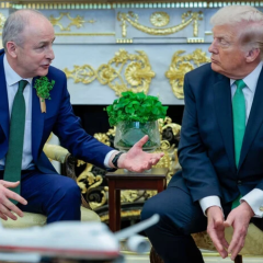 Мартин противостоял Трампу в Вашингтоне