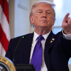 Президент Трамп и президент Путин