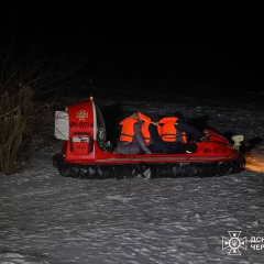 Діти під льодом на Десні