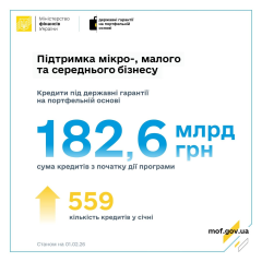 Госгарантии для МСП: банки выдали кредитов на 79 млрд грн