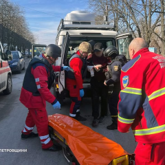 Пошкоджений будинок на Дніпропетровщині
