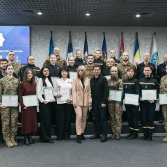 Психологи МВД помогают украинцам в обогреве