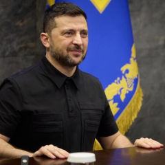 Зеленський та Пірс Морган на інтерв'ю