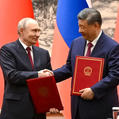 Строительство новой железной дороги в России и Китае