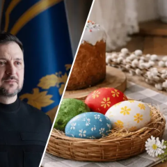 Зеленский поздравляет верующих с Пасхой
