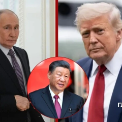 Путін та Трамп на тлі візитів