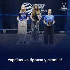 Анна Тарсова с бронзовой медалью