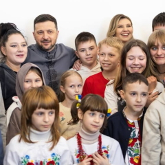 Діти загиблих захисників відвідали Софію Київську