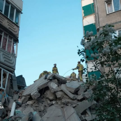 Массированная террористическая атака в Киеве