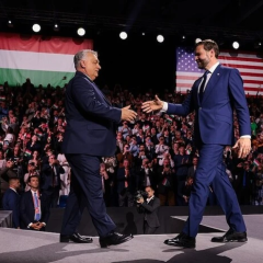 Вице-президент США встречается с Орбаном в Венгрии