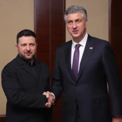 Зеленський та прем’єр Хорватії обговорюють енергобезпеку
