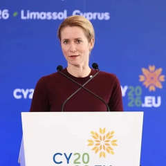 Флаги Украины и Европейского Союза