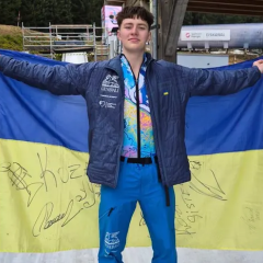 Украинский скелетонист с двумя золотыми медалями