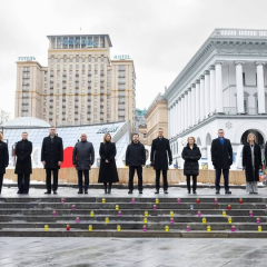 Премьер Свириденко на Майдане