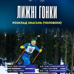 Украинские лыжники на Олимпиаде-2026