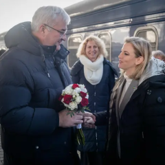 Міністр закордонних справ Австрії у Києві