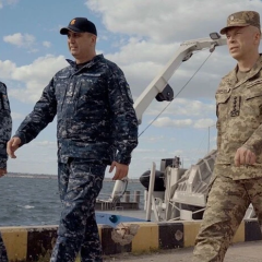 Сирский обсуждает укрепление ВМС в Одессе