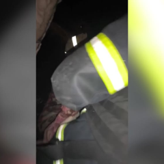 Евакуація жінки з-під завалів в Дружківці