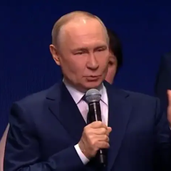 Путин на праздновании муниципальной власти