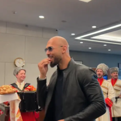 Эндрю Тейт на форуме в России