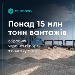 Терминалы украинских портов сделали экспорт