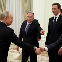 Переговоры Путина с американцами в Кремле