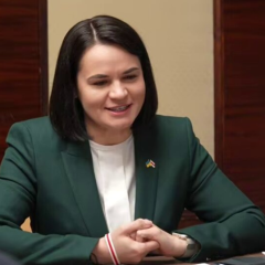 Зеленский и Тихановская на саммите