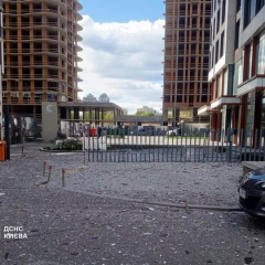 Два райони Києва атаковано БпЛА