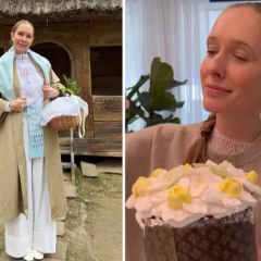 Катерина Осадча та родина Горбунових