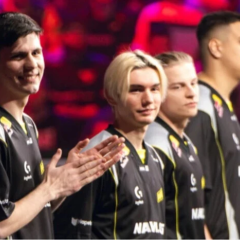 Игроки Natus Vincere на турнире