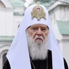 Патриарха Филарета госпитализировано в Киеве