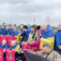 Возвращение пленных с российскими наемниками