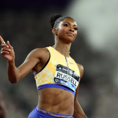 Американська чемпіонка на фінішній прямій