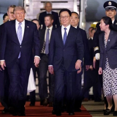 Трамп приїхав до Пекіна
