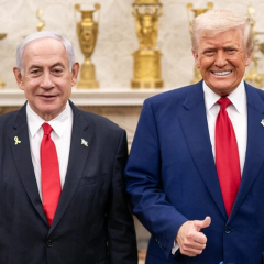 Трамп і Нетаньягу на переговорах