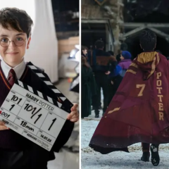 Фото со съемок сериала Гарри Поттер
