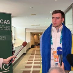 Украинский скелетонист на слушании в CAS