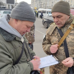Пенсионеры и мобилизация в Украине